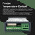XR06CX-4N1F1 Temperature Controller with NTC Temperature Sensor Probe Compatible with Dixell XR06CX-4N1F1 Temperature Thermostat Fit for 120V 50-60Hz Commercial Refrigerators/Freezer (with Clasp)