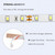 MYPLUS Under Cabinet LED Lighting, 50FT Dimmable Strip Lights, 3000K 2760LM