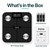 iHome WiFi Smart Weight Scale for Body Weight, Body Fat Scale with App