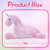 GADXV Large Unicorn Stuffed Animal, 49 in Stuffed Unicorn Gift for Kids