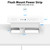 Drawer Outlet Kit with 65W USB C Fast Charging Station