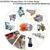 BIZOEPRO Vibrating Motor Speed Controller, 100W Mini Industrial Motor, Single Phase Aluminum Alloy, AC 110V 3600rpm Shaker Table