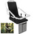 YVVZHOU PANN Tree Stand Seat Replacement, Hunting Tree Seat with Pocket, Adjustable Tree Stand Hunter Folding Seat Cushion, Comfortable Summit Viper Tree Stand Seat Cushion Pad for Hunting (Black)