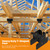 Pergola Brackets, 4 Pcs 6x6 Heavy Duty 3-Way T Brackets, Adjustable Steel T Shaped Post to Beam Connectors for Wood Pergolas, Gazebos, Patio & Outdoor Structures