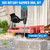 SDS Max Shank T-Post Driver, 2" Diameter Head for SDS-Max Rotary Hammers