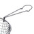 KitchenCraft Wire Deep Fryer Basket, 18.5 cm (to Fit 2 cm Chip Pan), Silver