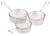 KitchenCraft Wire Deep Fryer Basket, 18.5 cm (to Fit 2 cm Chip Pan), Silver