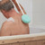 The Helping Hand Company Essential Bath Sponge for Adults. Body Washing Sponge or Lotion Applicator for Back and Legs with Long 21”/53cm Bendable Handle. Bathing Aid for Shower and Bath