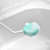 The Helping Hand Company Essential Bath Sponge for Adults. Body Washing Sponge or Lotion Applicator for Back and Legs with Long 21”/53cm Bendable Handle. Bathing Aid for Shower and Bath