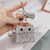 Spring O Rings, 2Pcs Spring Snap Clip Hooks, OD Φ34mm Round Carabiner Snap Clip, Clamp Clasp Keyring Buckle for Bags Purses Handbag Strap (Silver)