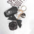 Spring O Rings, 2Pcs Spring Snap Clip Hooks, OD Φ34mm Round Carabiner Snap Clip, Clamp Clasp Keyring Buckle for Bags Purses Handbag Strap (Silver)