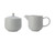 Maxwell & Williams Cashmere Creamer and Sugar Bowl, Fine Bone China, White, 2 Piece Milk Jug and Sugar Pot Set