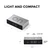 Lexon FLIP Premium LCD Alarm Clock (Aluminium Poli)