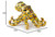 Zappi Co Plush Children's Stuffed Soft Cuddly Plush Toy-Part of Safari Animals Collection, Perfect for Kids (27cm Length) (Blue Ringed Octopus)