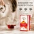 Brodies Raspberry & Peach Flavor Tag & Envelope - 6 Tea Boxes of 20 Tea Bags (120 Tea Bags in total) - Beautiful fusion of taste and colour. Caffeine Free