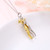 Flyow Hug Couple Necklace 925 Sterling Silver 14K Gold Hugging Necklace Anniversary Jewelry for Him and Her, Lover gifts for Men Women Boys Girls