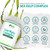Sea Kelp Iodine Supplement Complex - 365 Vegan Tablets - 435mcg of Iodine per Tablet - 1 Year Supply - Wild Harvested Seaweed - GMO Free - Made in The UK - Nu U Nutrition