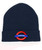 GWCC Licensed London Underground Beanie Hat for Men & Women, Unisex Ski Hat with Embroidered London Roundel Logo, Warm 100% Acrylic Knit, One Size, Black