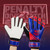 Hy-Pro Officially Licensed FC Barcelona Goalkeeper Gloves for Kids and Teenagers - Non Slip Padded Palms Size 5 or 7 - Barcelona Gifts for Boys (Size 5)
