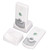 Wireless Home Intercom System for Elderly, Two Way Talk Communication Caregiver Pager, Nurse Calling Home Intercom System for Patient Senior Disabled Pregnant (White)