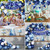 Navy Blue Happy Birthday Banner, Balloons, Ribbons & Banners for Decoration - Birthday Party Supplies