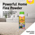 Zero In Home Flea Powder - Flea Treatment for House, Kills Fleas & Larvae, Absorbs Odours - Carpets, Rugs, Furniture & Pet Bedding – Fresh Aroma, 10m² Coverage, Wood Floor Safe - 300g x 2 Multi-Pack