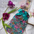 William Morris At Home Hot Water Bottle 620ml, Velvet Soft Cover
