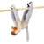 Zappi Co Plush Hanging Proboscis Monkey with Velcro on Paws and Feet - Soft Plush Toy, Dutch Monkey - For Kids Boys Girls Cuddly Plush Toy - Perfect Cuddly Gift for Kid - 46 cm Long