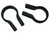 Rixen & Kaul Unisex's Oversize Handlebar Clamps 31.8 for KlickFix Luggage, Black, One Size, Pack of 2
