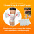 Cura-Heat Arthritis Pain Relief for Knee - 4 Heat Packs and 1 Wrap
