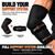 ionocore Tennis Elbow Support Strap - Golfers Elbow Support for Men & Women - for Rapid Pain Relief & Recovery - Elbow Brace with EVA Compression Pad & Adjustable Tennis Elbow Supports