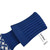 Scott Edward Knit Golf Wood HeadCovers, Set of 4, Fit Driver (460CC) Fairways hybrid/UT, Soft and Thick, Eyes-catching, Blue White Reticulated