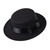 COSDREAMER Men Spanish Hat Matador Hat Mexican Sombrero Hat (dark black)