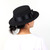 COSDREAMER Men Spanish Hat Matador Hat Mexican Sombrero Hat (dark black)