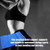 PaulStore Lumbar Support Belt - Neoprene Lower Back Brace for Pain Relief, Sciatica, Scoliosis & Herniated Disc - Compression Waist Control Trainer for Sports, Gym, and Work