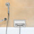 Renator All Metal RV Shower Faucet, Camper Shower Faucet Valve, 4” RV Shower Replacement Valve Diverter (Brushed Nickel)