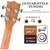 Everjoys Soprano Ukulele 21 inch Mahogany Ukelele Beginner Kit w/Free Online Lesson Case Strap Tuner Picks, Fast to Learn