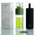 Ukiyo Sense Premium Double-Wall Glass Tea & Fruit Infuser Bottle - Travel Tumbler with Stainless Steel Filter and Neoprene Sleeve