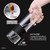 Ukiyo Sense Premium Double-Wall Glass Tea & Fruit Infuser Bottle - Travel Tumbler with Stainless Steel Filter and Neoprene Sleeve