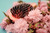 Mason Pearson BN4 Boar Bristle Nylon Tufts Hairbrush, Pink