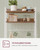 VASAGLE Bakers Rack with Power Outlet, 23.6 Inches Microwave Stand