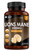 New Leaf Products Lions Mane Mushroom Extract Supplement 2000mg - 180 High Strength Vegan Tablets with Black Pepper - (Not Powder or Capsules) Made in The UK