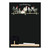 Chalkboards UK Free Range Eggs' Small Memo Black Chalkboard/Blackboard/Kitchen Chalk Board with Tray, Piece of Chalk & Felt Eraser, Wood, 29.7 x 20.7 x 1 cm