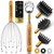 ZERAZOW® Telescoping Back Scratcher 9 Pcs Set, Backscratcher Gifts for Men & Women with 4 Detachable Heads, Head & Scalp Massager, Back Massage Tools, Spiky Sensory Rings, Fathers Day Gift