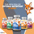 Kids Multivitamin Gummies - Non-GMO, Gluten-Free, Vegan Multivitamin Gummies w/Vitamin C, B3, B5, B6, B12, Zinc (100 Count, 5 Pack) – Fruity Toddler to Teen Gummy Vitamins for Kids