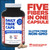 Yerba Prima Daily Fiber Capsules, 180 Caps (Pack of 3) - Soluble Dietary Fiber Supplement - Colon Cleanse - Gut Health - Constipation Relief, Vegan, Non-GMO, Gluten-Free