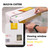 11" x 150' Vacuum Sealer Bags for Food Saver, Rolls with Cutter Dispenser