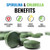 On Target Living Organic Spirulina Chlorella | Supergreens | USDA Organic | 1000 Tablets - 250 G (8.8 oz) | Vegan | Alkalyzing | Nutrient Dense | Protein Dense