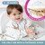 BIBaDO - Long Sleeve Baby Bibs - Babies & Toddlers 6-36 Months - Coverall Baby Led Weaning Bib - Easy Wipe, Soft & Waterproof