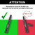 Beard Pencil Filler for Men - Sweat Proof, Water Resistance, Long Lasting & Natural Finish barber Pencil, Mustache Repair Shape (BLACK)